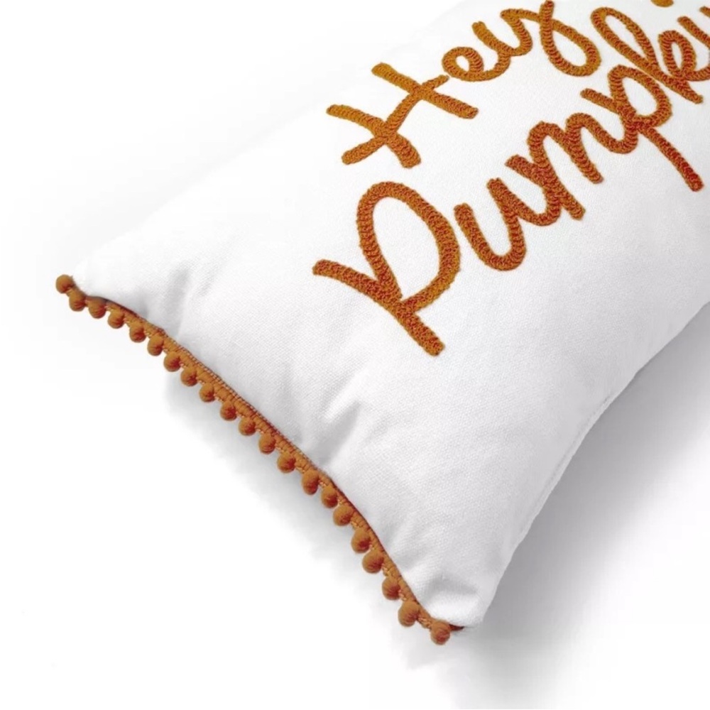 “Hey Pumpkin” Pillow - Bullseye's Playground - Picture 2 of 6
